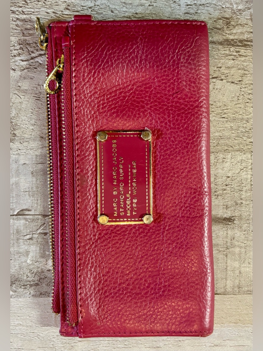 Marc Jacobs Marc by Marc Jacobs Workwear Leather Wallet